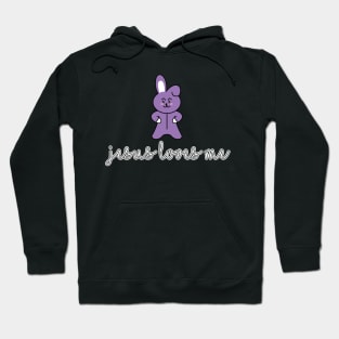 Jesus Loves Me - Chibo Bunny Hoodie